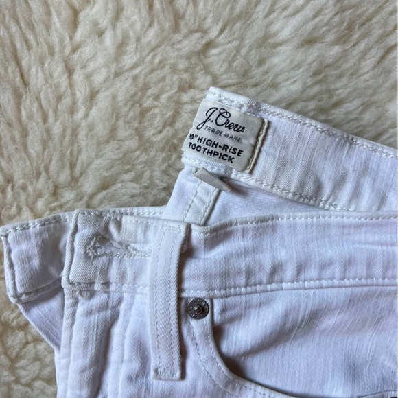 Madewell toothpick white denim - Picture 2 of 3